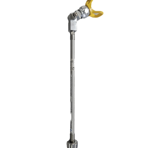 Extension pole with swivel 12"